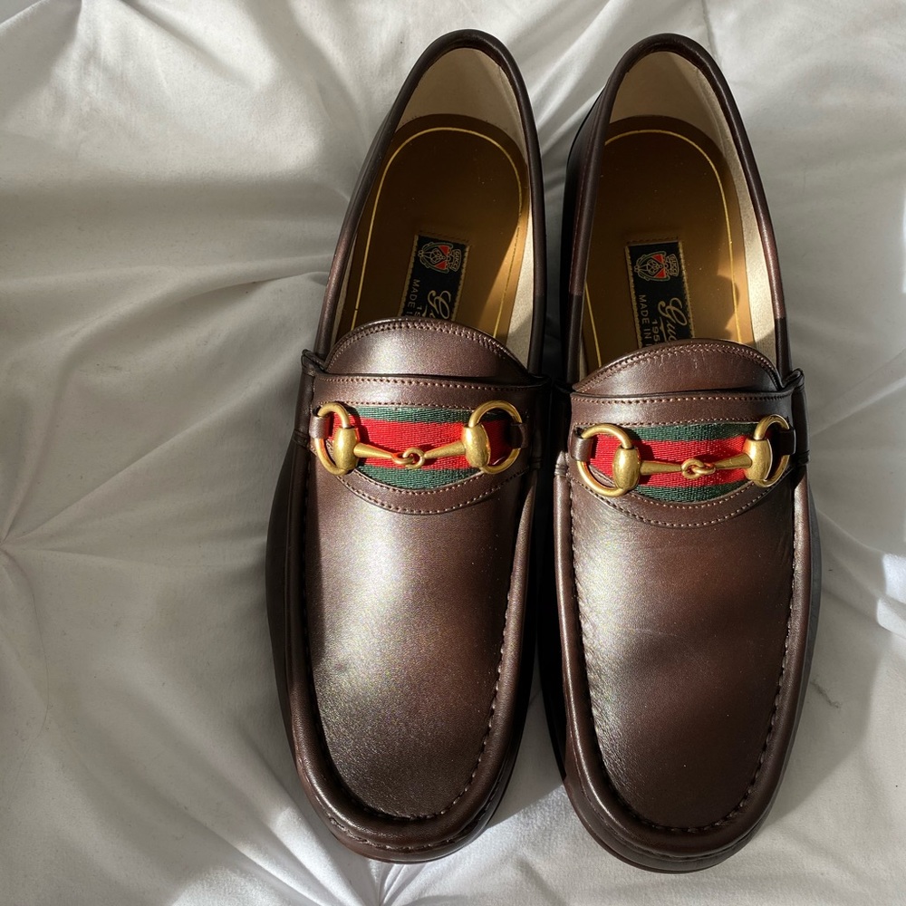 Gucci Mens Horsebit loafer